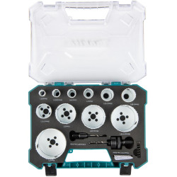 MAKITA D-82959 sada děrovek BiM 14ks v plastovém kufru