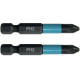 MAKITA E-26107 torzní bit 1/4" IMPACT BLACK PH2, 50mm 2 ks,old B-63725