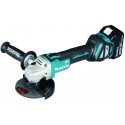 MAKITA DGA511RFJ Aku úhlová bruska s regulací 125mm Li-ion LXT 18V/3,0Ah,Makpac