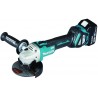 MAKITA DGA511RFJ Aku úhlová bruska s regulací 125mm Li-ion LXT 18V/3,0Ah,Makpac