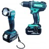 MAKITA DDF482RFJ1 Aku vrtací šroubovák se svítilnou 3x Li-ion LXT 18V/3,0 Ah,Makpac