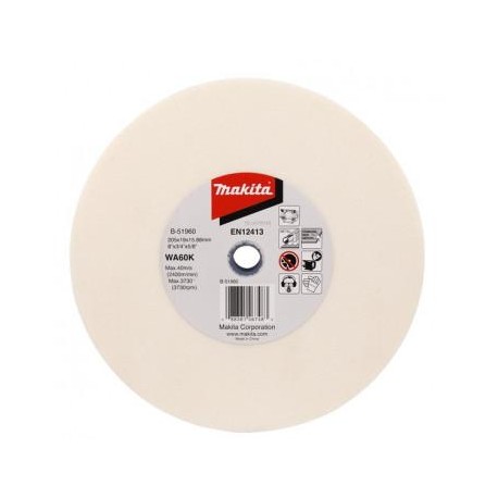 MAKITA B-51960 brusný kotouč K60 205x19x15.88 ,oldA-47260