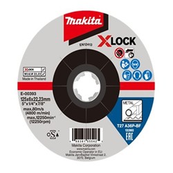 MAKITA E-00393 brusný kotouč na kov X-LOCK 125x6mm