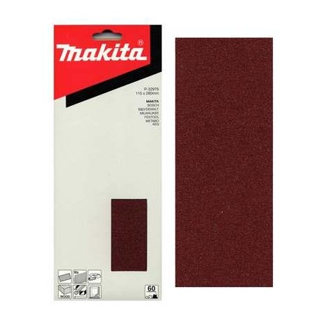 MAKITA P-36273 brusný papír 115x280mm K80 10ks