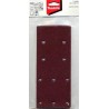 MAKITA P-42874 brusný papír suchý zip 100x240mm 10 děr K60 10ks,oldP-20650