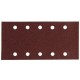 MAKITA P-33249 brusný papír suchý zip 115x229mm 10 děr K240 10ks,oldP-02244