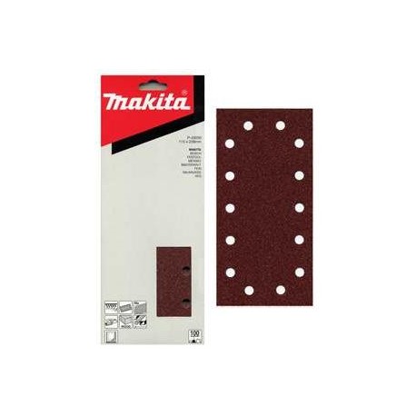 MAKITA P-43094 brusný papír suchý zip 115x229mm 14 děr K240 10ks