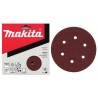 MAKITA P-37493 brusný papír suchý zip 150mm 6 děr K80 10ks
