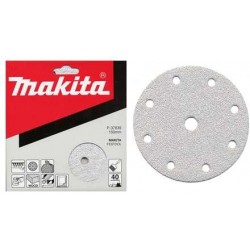 MAKITA P-37910 brusný papír suchý zip 150mm 9 děr K240 10ks