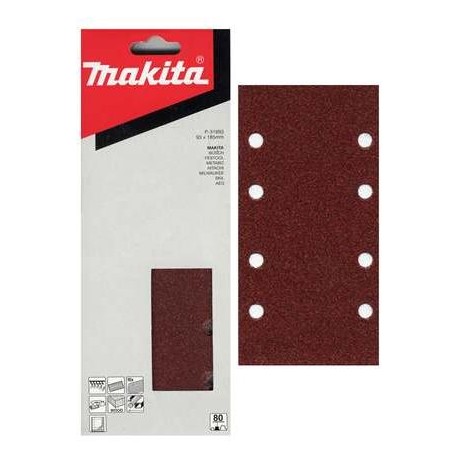 MAKITA P-31887 brusný papír suchý zip 93x185mm K60 10ks