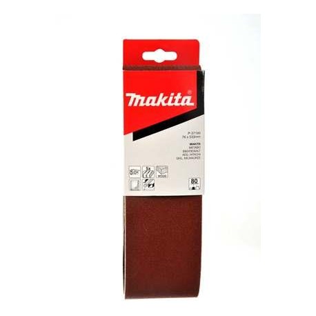 MAKITA P-37203 brusný pás 76x533mm K100 5ks