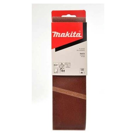 MAKITA P-37356 brusný pás 76x610mm K120 5ks,oldP-00290