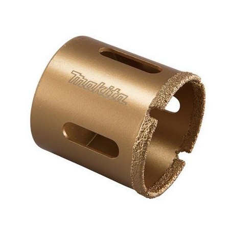 MAKITA B-46090 děrovka s diamantovým zrnem 57mm (se závitem 5/8" 18UNF a otvory)