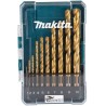MAKITA D-72849 HSS-TiN Ekonomická sada vrtáků do kovu 10ks