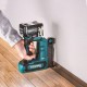 MAKITA PT001GZ01 Aku hřebíkovačka Li-ion XGT 40V,Makpac,bez aku Z