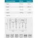 MAKITA E-15372 kšandy s držákem na mobil 520x23x410mm,E-05393