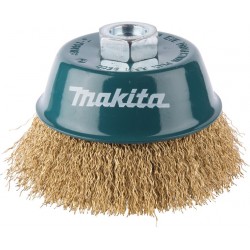 MAKITA D-39805 miskovitý kartáč z mosazného drátu,vlnitý drát 0,3mm,100mm