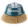 MAKITA D-39805 miskovitý kartáč z mosazného drátu,vlnitý drát 0,3mm,100mm