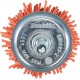 MAKITA D-45509 miskovitý kartáč z nylonu,hrubý,válcová stopka,50mm