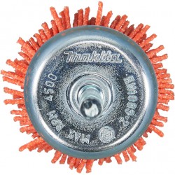 MAKITA D-45509 miskovitý kartáč z nylonu,hrubý,válcová stopka,50mm