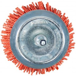 MAKITA D-45521 miskovitý kartáč z nylonu,hrubý,válcová stopka,75mm