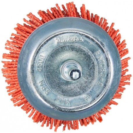 MAKITA D-45521 miskovitý kartáč z nylonu,hrubý,válcová stopka,75mm