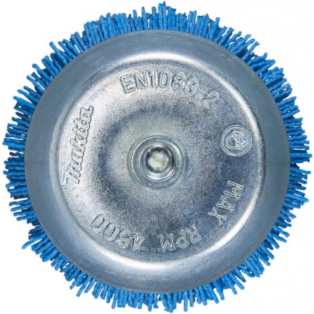 MAKITA D-45543 miskovitý kartáč z nylonu,jemný,válcová stopka,63mm