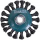 MAKITA D-39861 miskovitý kartáč z ocelového drátu,splétaný drát 0,5mm,100mm