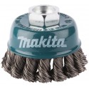 MAKITA D-24119 miskovitý kartáč z ocelového drátu,splétaný drát 0,5mm,60mm
