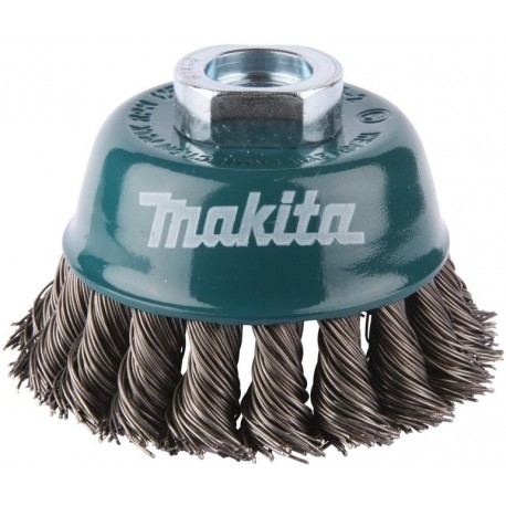 MAKITA D-24131 miskovitý kartáč z ocelového drátu,splétaný drát 0,5mm,75mm