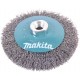 MAKITA D-39849 miskovitý kartáč z ocelového drátu,vlnitý drát 0,3mm,115mm