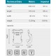 MAKITA E-15615 nákoleníky lehké 170x30x240mm,E-05642