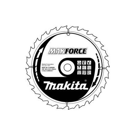 MAKITA B-08311 pilový kotouč 170x30 24 Z ,new B-32225