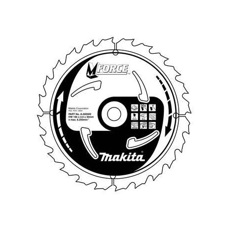 MAKITA B-07973 pilový kotouč 210x30 16 Z ,new B-31980