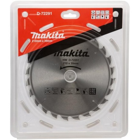 MAKITA D-72291 pilový kotouč 210x30mm 24Z