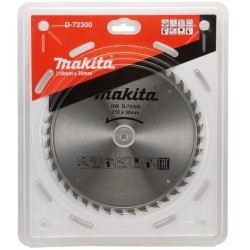 MAKITA D-72300 pilový kotouč 210x30mm 40Z
