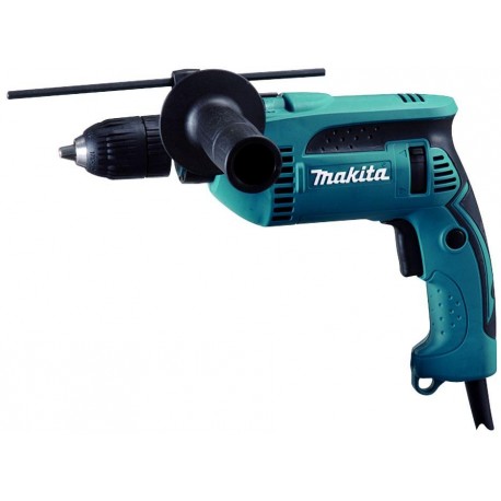 MAKITA HP1641K Příklepová vrtačka s kufrem,rychlosklíčidlo 1,5-13mm,680W