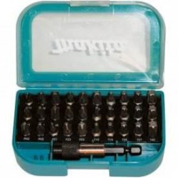 MAKITA P-73374 sada 1/4" bitů PH, PZ, Torx 31 ks