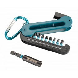 MAKITA E-12005 sada bitů 1/4" Impact Black, 10 ks
