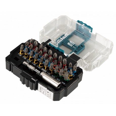 MAKITA E-13552 sada bitů 1/4" Impact Primer, 31 ks v plastovém obalu