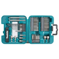 MAKITA D-58877 sada bitů a vrtáků 42 ks v plastovém kufru