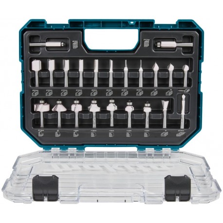 MAKITA D-74778 sada frézek 8mm 22ks po zanořovací a jednoruční frézy