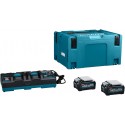MAKITA 191U00-8 sada Li-ion XGT 40V 2ks BL4040+1ks DC40RB+1ksMakpac