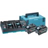 MAKITA 191U13-9 sada Li-ion XGT 40V 2ksBL4050F+1ksDC40RB+1ksMakpac