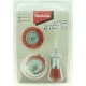 MAKITA D-70742 sada nylonových kartáčů pro hrubé broušení 3 ks