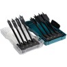 MAKITA E-08698 sada plochých vrtáků do dřeva 8 ks 12-32mm