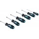 MAKITA E-10528 sada šroubováků 6ks (4 ks SL+2 ks PH+2 ks PZ)