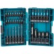 MAKITA B-66896 sada torzních bitů a vrtáků 1/4" Impact Black, 33 ks