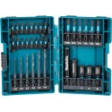 MAKITA B-66896 sada torzních bitů a vrtáků 1/4" Impact Black, 33 ks