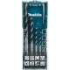 MAKITA E-14255 sada vrtáků TCT s válcovou stopkou Multimateriál 5 ks